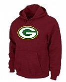 Green Bay Packers Logo Pullover Hoodie Red,baseball caps,new era cap wholesale,wholesale hats