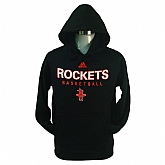Houston Rockets Team Logo Black Pullover Hoody,baseball caps,new era cap wholesale,wholesale hats