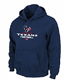 Houston Texans Critical Victory Pullover Hoodie D.Blue,baseball caps,new era cap wholesale,wholesale hats