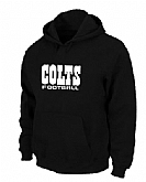 Indianapolis Colts Authentic font Pullover Hoodie Black,baseball caps,new era cap wholesale,wholesale hats