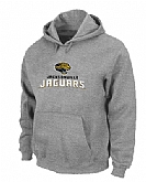 Jacksonville Jaguars Authentic Logo Pullover Hoodie Grey,baseball caps,new era cap wholesale,wholesale hats
