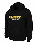 Kansas City Chiefs Authentic font Pullover Hoodie Black,baseball caps,new era cap wholesale,wholesale hats