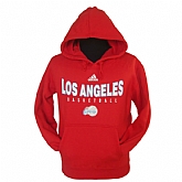 Los Angeles Clippers Team Logo Red Pullover Hoody,baseball caps,new era cap wholesale,wholesale hats