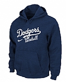 Los Angeles Dodgers Pullover Hoodie D.Blue,baseball caps,new era cap wholesale,wholesale hats