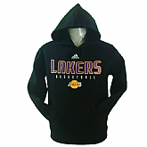 Los Angeles Lakers Team Logo Black Pullover Hoody,baseball caps,new era cap wholesale,wholesale hats