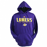 Los Angeles Lakers Team Logo Purple Pullover Hoody,baseball caps,new era cap wholesale,wholesale hats