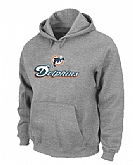 Miami Dolphins Authentic Logo Pullover Hoodie Grey,baseball caps,new era cap wholesale,wholesale hats