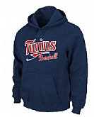 Minnesota Twins Pullover Hoodie D.Blue,baseball caps,new era cap wholesale,wholesale hats