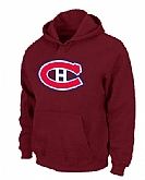 Montreal Canadiens Big x26 Tall Logo Pullover Hoodie Red,baseball caps,new era cap wholesale,wholesale hats