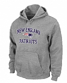 New England Patriots Heart x26 Soul Pullover Hoodie Grey,baseball caps,new era cap wholesale,wholesale hats