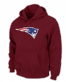 New England Patriots Logo Pullover Hoodie Red,baseball caps,new era cap wholesale,wholesale hats