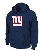 New York Giants Authentic Logo Pullover Hoodie Navy Blue NY,baseball caps,new era cap wholesale,wholesale hats