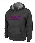 New York Giants Authentic Logo Pullover Hoodie Navy Grey,baseball caps,new era cap wholesale,wholesale hats