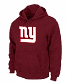 New York Giants Authentic Logo Pullover Hoodie Red NY,baseball caps,new era cap wholesale,wholesale hats