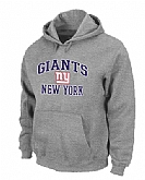 New York Giants Heart x26 Soul Pullover Hoodie Grey,baseball caps,new era cap wholesale,wholesale hats