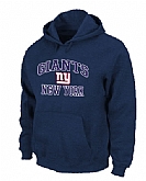 New York Giants Heart x26 Soul Pullover Hoodie Navy Blue,baseball caps,new era cap wholesale,wholesale hats