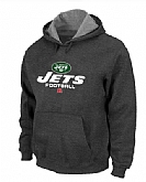 New York Jets Critical Victory Pullover Hoodie D.Grey,baseball caps,new era cap wholesale,wholesale hats