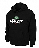 New York Jets Critical Victory Pullover Hoodie black,baseball caps,new era cap wholesale,wholesale hats