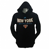 New York Knicks Team Logo Black Pullover Hoody,baseball caps,new era cap wholesale,wholesale hats