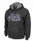 New York Mets Pullover Hoodie D.Grey,baseball caps,new era cap wholesale,wholesale hats