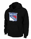 New York Rangers Big x26 Tall Logo Pullover Hoodie Black,baseball caps,new era cap wholesale,wholesale hats