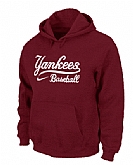 New York Yankees Pullover Hoodie RED,baseball caps,new era cap wholesale,wholesale hats