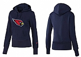 Nike Arizona Cardinals Team Logo D.Blue Women Pullover Hoodies (2),baseball caps,new era cap wholesale,wholesale hats