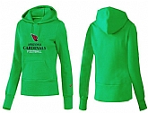 Nike Arizona Cardinals Team Logo Green Women Pullover Hoodies (4),baseball caps,new era cap wholesale,wholesale hats