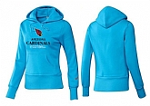 Nike Arizona Cardinals Team Logo L.Blue Women Pullover Hoodies (4),baseball caps,new era cap wholesale,wholesale hats