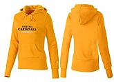 Nike Arizona Cardinals Team Logo Yellow Women Pullover Hoodies (4),baseball caps,new era cap wholesale,wholesale hats