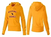 Nike Arizona Cardinals Team Logo Yellow Women Pullover Hoodies (5),baseball caps,new era cap wholesale,wholesale hats