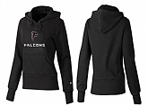 Nike Atlanta Falcons Team Logo Black Women Pullover Hoodies (5),baseball caps,new era cap wholesale,wholesale hats