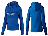 Nike Atlanta Falcons Team Logo Blue Women Pullover Hoodies (1),baseball caps,new era cap wholesale,wholesale hats