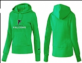 Nike Atlanta Falcons Team Logo Green Women Pullover Hoodies (5),baseball caps,new era cap wholesale,wholesale hats