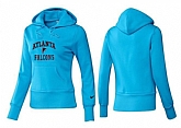 Nike Atlanta Falcons Team Logo L.Blue Women Pullover Hoodies (3),baseball caps,new era cap wholesale,wholesale hats