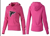 Nike Atlanta Falcons Team Logo Pink Women Pullover Hoodies (2),baseball caps,new era cap wholesale,wholesale hats