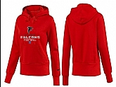 Nike Atlanta Falcons Team Logo Red Women Pullover Hoodies (5),baseball caps,new era cap wholesale,wholesale hats