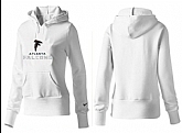 Nike Atlanta Falcons Team Logo White Women Pullover Hoodies (1),baseball caps,new era cap wholesale,wholesale hats