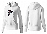 Nike Atlanta Falcons Team Logo White Women Pullover Hoodies (2),baseball caps,new era cap wholesale,wholesale hats