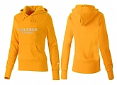Nike Atlanta Falcons Team Logo Yellow Women Pullover Hoodies (1),baseball caps,new era cap wholesale,wholesale hats