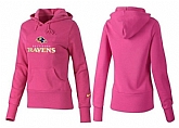 Nike Baltimore Ravens Team Logo Pink Women Pullover Hoodies (2),baseball caps,new era cap wholesale,wholesale hats