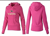 Nike Baltimore Ravens Team Logo Pink Women Pullover Hoodies (3),baseball caps,new era cap wholesale,wholesale hats