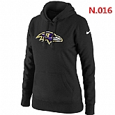 Nike Baltimore Ravens Team Logo Womens Pullover Hoodies (24),baseball caps,new era cap wholesale,wholesale hats