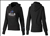 Nike Buffalo Bills Team Logo Black Women Pullover Hoodies (3),baseball caps,new era cap wholesale,wholesale hats