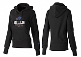 Nike Buffalo Bills Team Logo Black Women Pullover Hoodies (4),baseball caps,new era cap wholesale,wholesale hats
