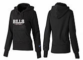 Nike Buffalo Bills Team Logo Black Women Pullover Hoodies (5),baseball caps,new era cap wholesale,wholesale hats