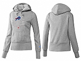 Nike Buffalo Bills Team Logo Gray Women Pullover Hoodies (4),baseball caps,new era cap wholesale,wholesale hats
