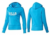 Nike Buffalo Bills Team Logo L.Blue Women Pullover Hoodies (1)