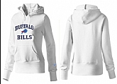 Nike Buffalo Bills Team Logo White Women Pullover Hoodies (3),baseball caps,new era cap wholesale,wholesale hats