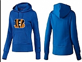 Nike Cincinnati Bengals Team Logo Blue Women Pullover Hoodies (1),baseball caps,new era cap wholesale,wholesale hats